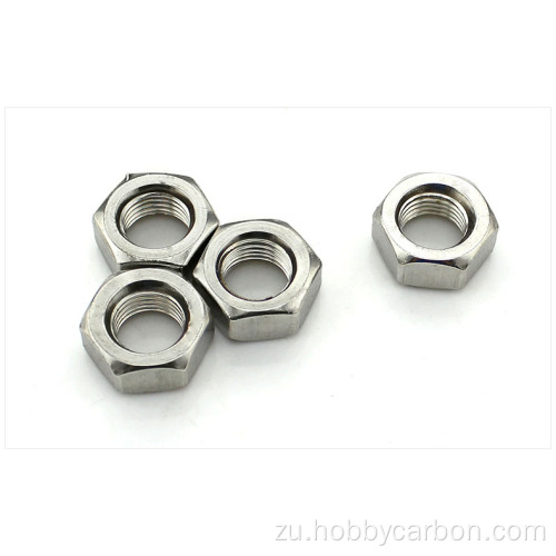 I-M3 Hexagon Steel Silver Nut